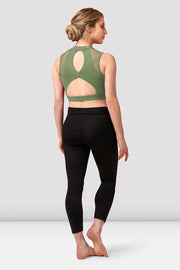 Ladies Natalia Open Back Crop Top