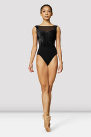 Ladies Larissa Velvet Tank Leotard