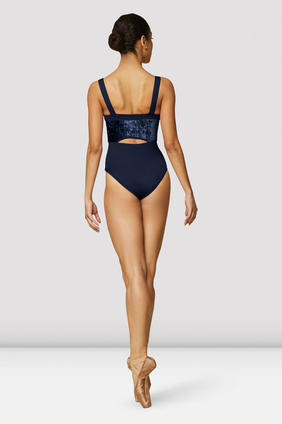 Tween Akira Velvet Wide Strap Leotard