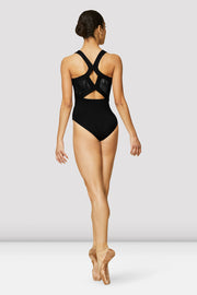 Ladies Boutique Velvet Scoop Neck Leotard
