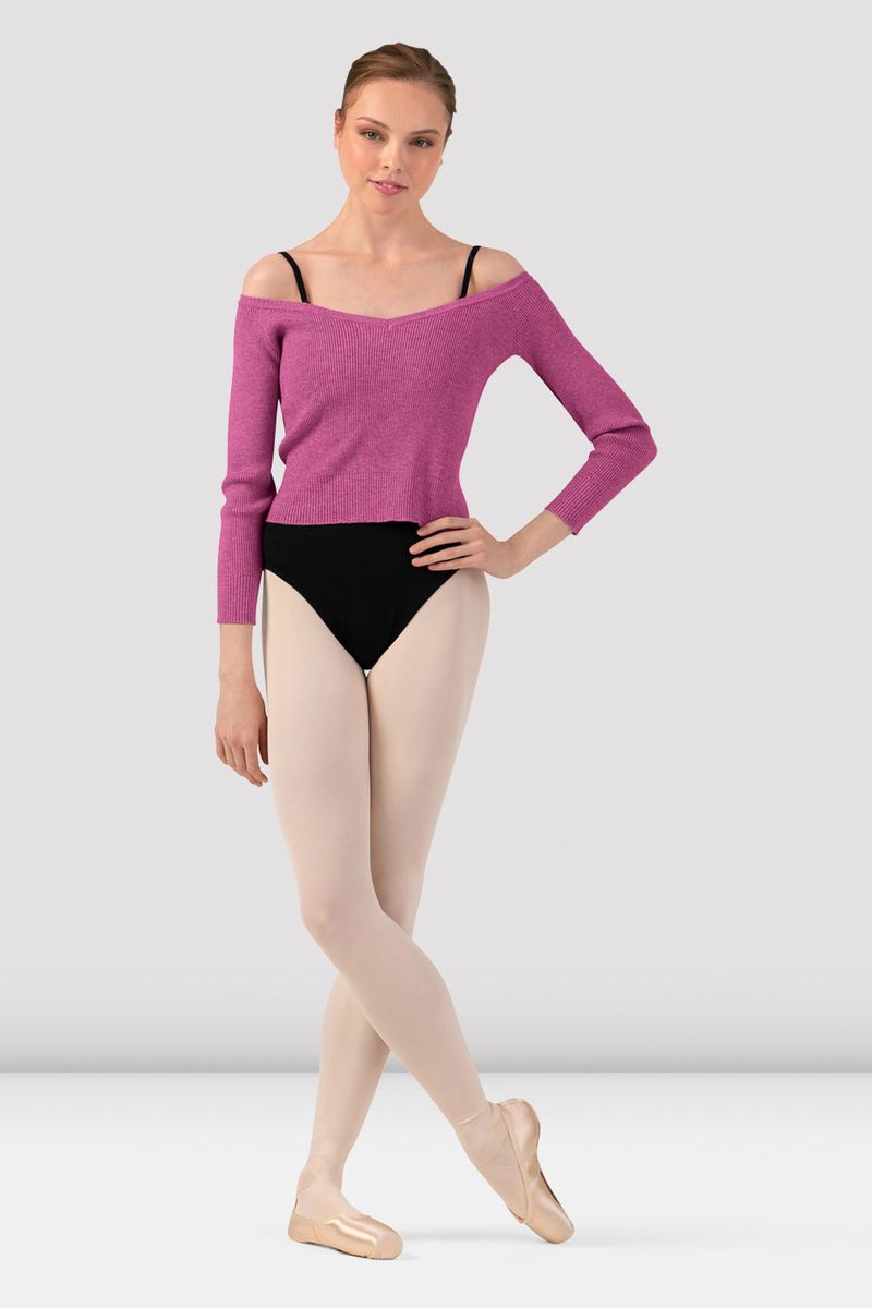 Ladies Lyra Cropped Knit Sweater
