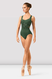 Tween Hanoko Mirage Print Cross Back Leotard