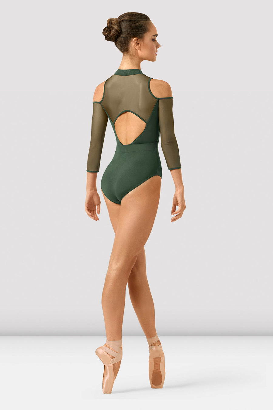 Ladies Indiana Mirage Print 3/4 Sleeve Leotard