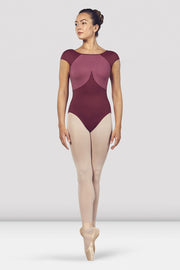 Ladies Dhara Scoop Back Cap Sleeve Leotard