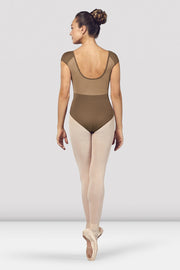 Ladies Dhara Scoop Back Cap Sleeve Leotard
