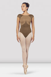 Ladies Dhara Scoop Back Cap Sleeve Leotard