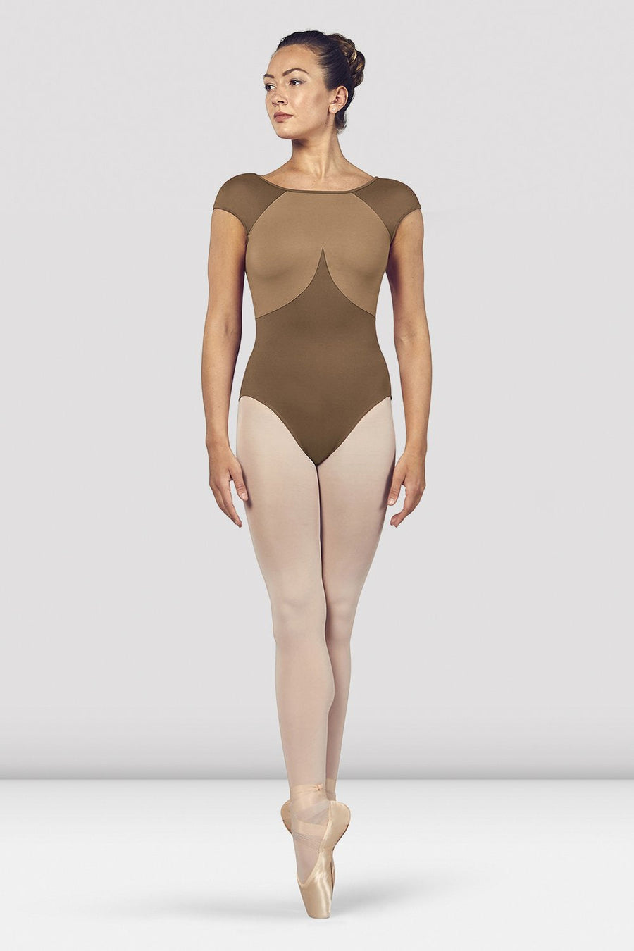 Ladies Dhara Scoop Back Cap Sleeve Leotard