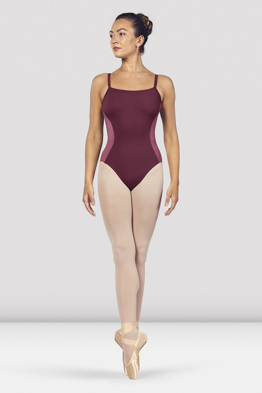 Ladies Naila Scoop Neck Open Back Camisole Leotard