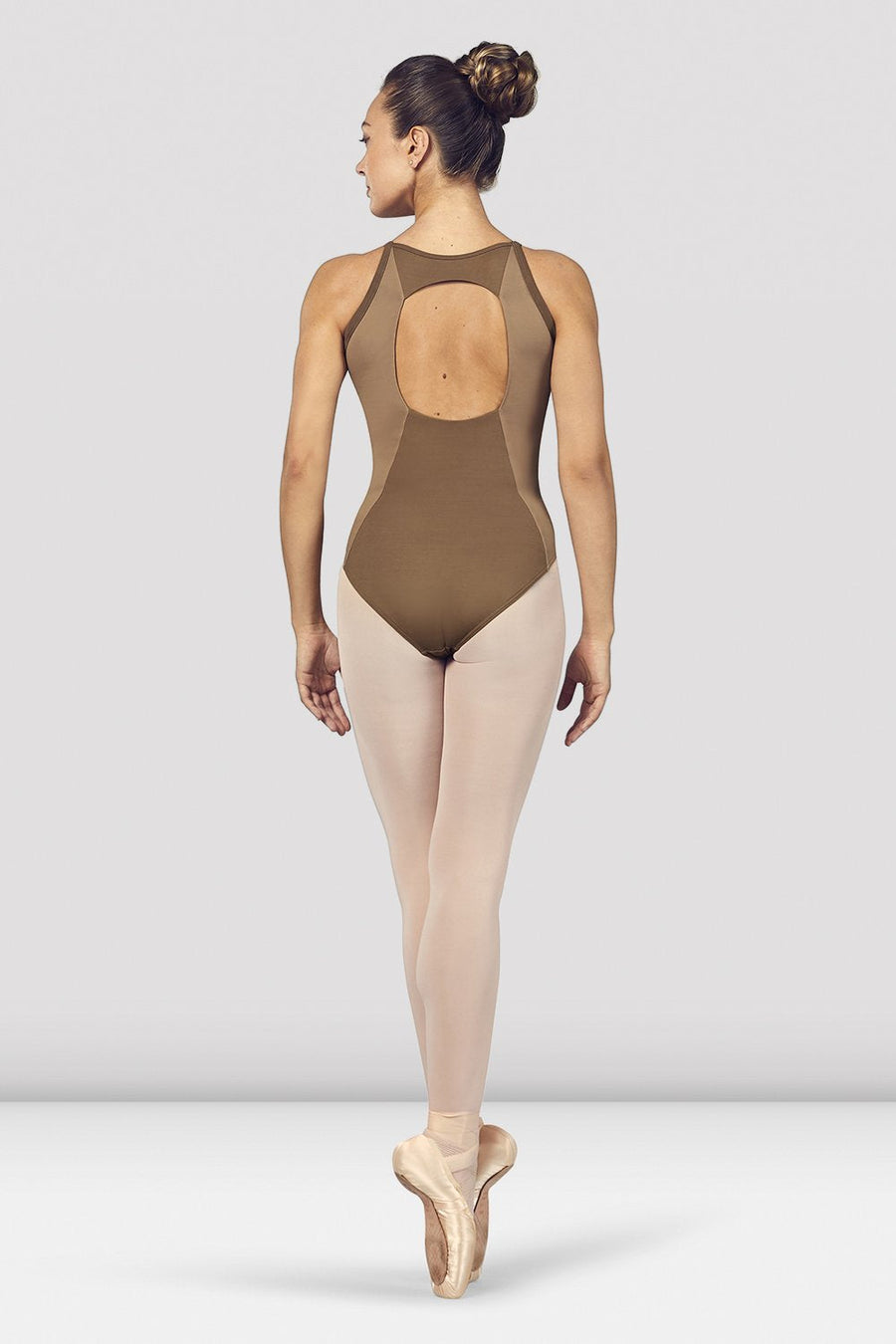 Ladies Naila Scoop Neck Open Back Camisole Leotard