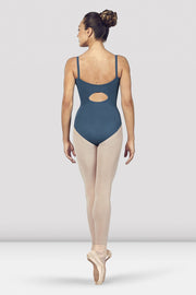 Ladies Vilette Zip Front Open Back Camisole Leotard