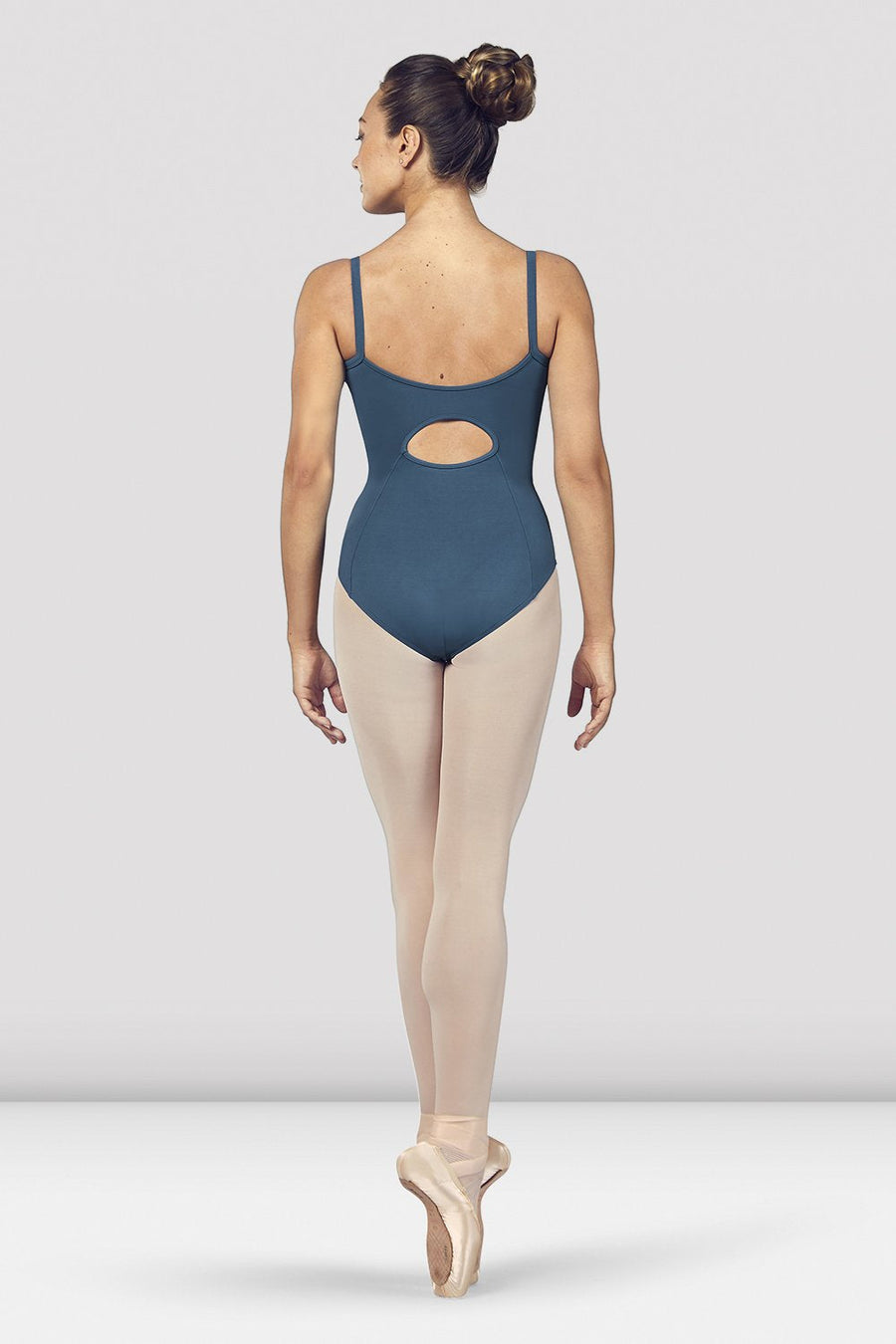 Ladies Vilette Zip Front Open Back Camisole Leotard