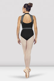 Ladies Alia Halter Neck Open Back Leotard