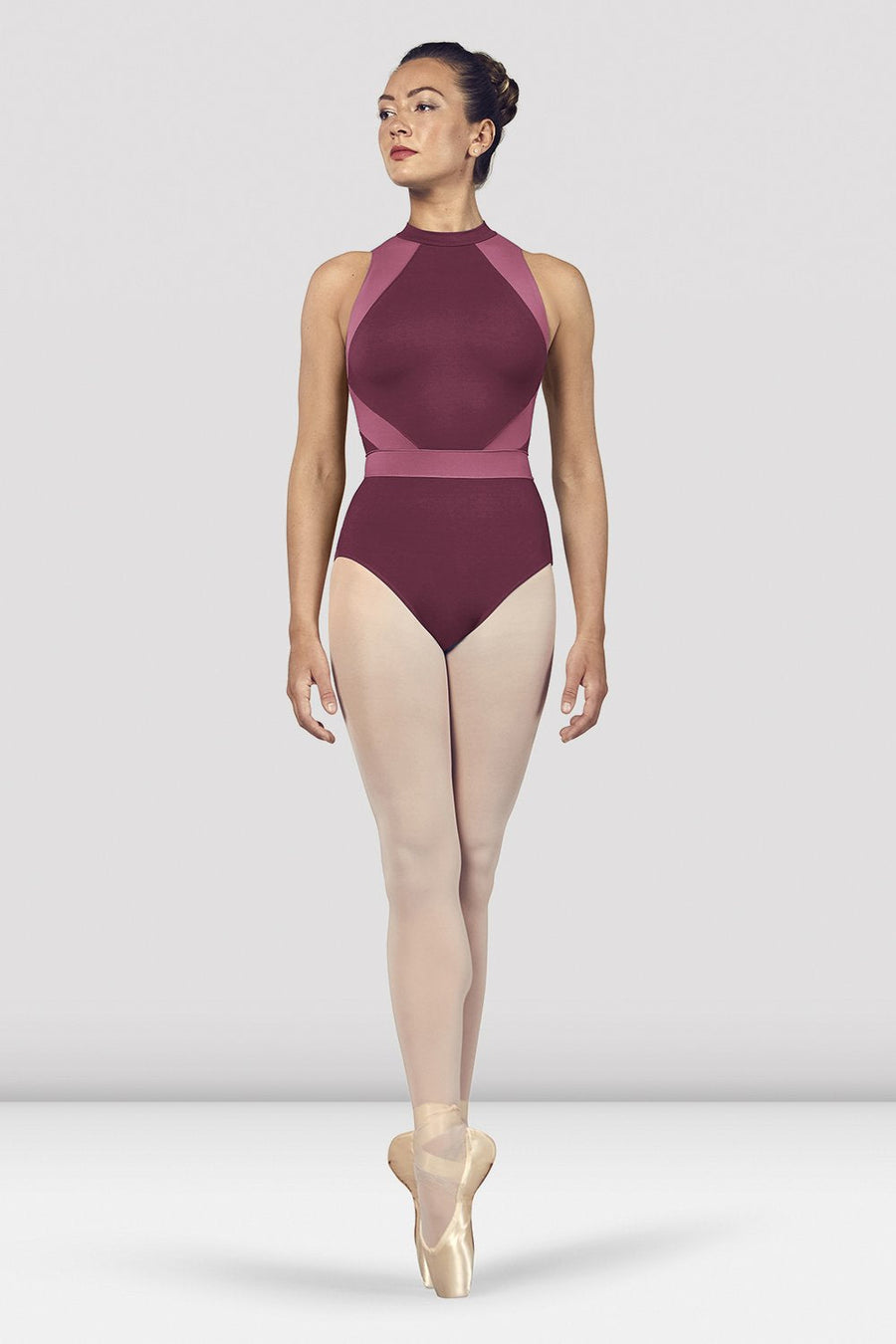 Ladies Alia Halter Neck Open Back Leotard