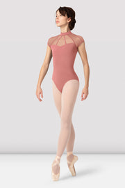 Ladies Victory Corset Cap Sleeve Leotard