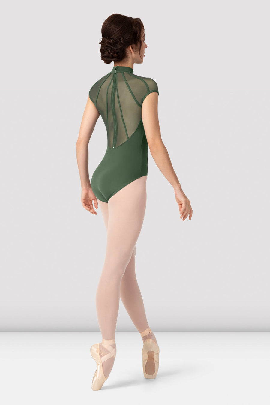 Ladies Victory Corset Cap Sleeve Leotard