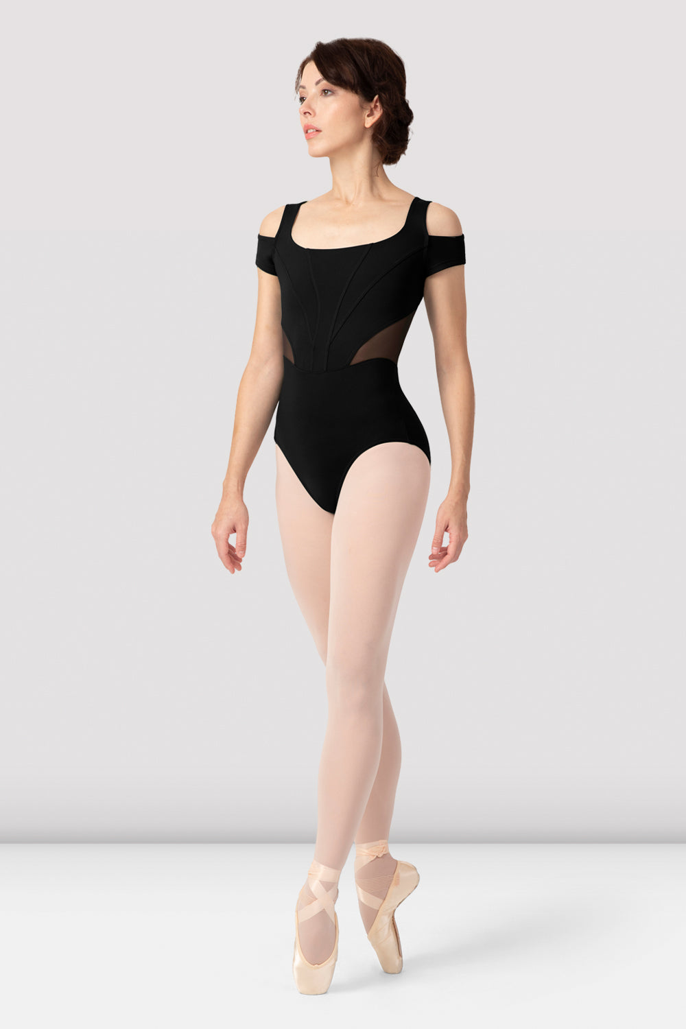 Ladies Boutique Corset Open Shoulder Leotard