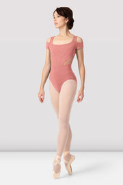 Ladies Boutique Corset Open Shoulder Leotard