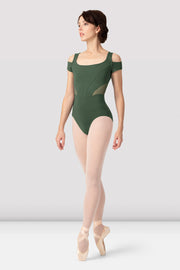 Ladies Boutique Corset Open Shoulder Leotard