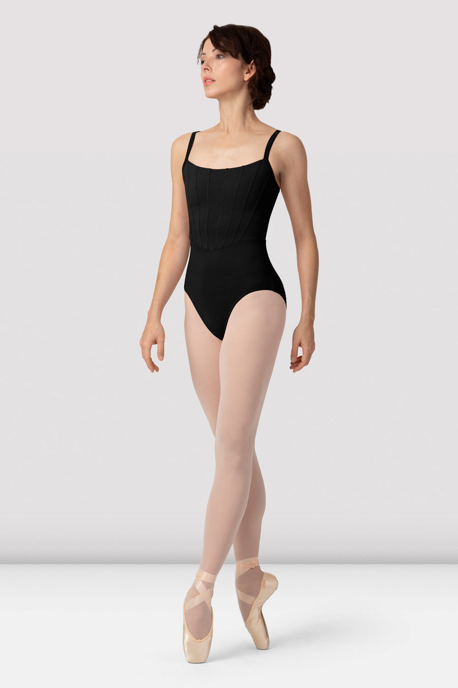 Ladies Boutique Corset Seam Camisole Leotard