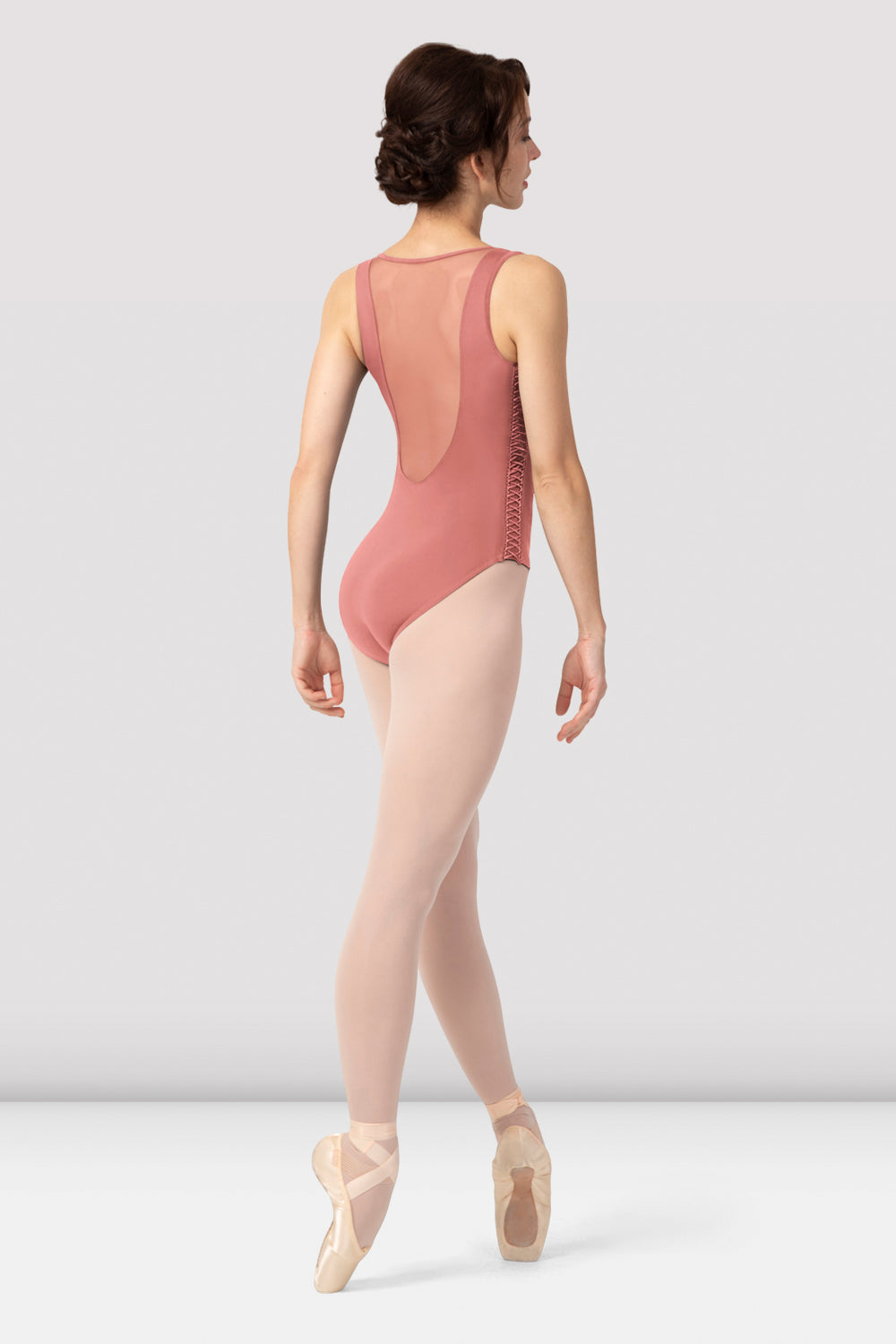 Ladies Sonnet Lace Up Tank Leotard