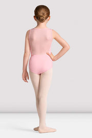 Girls Cara Boat Neck Leotard