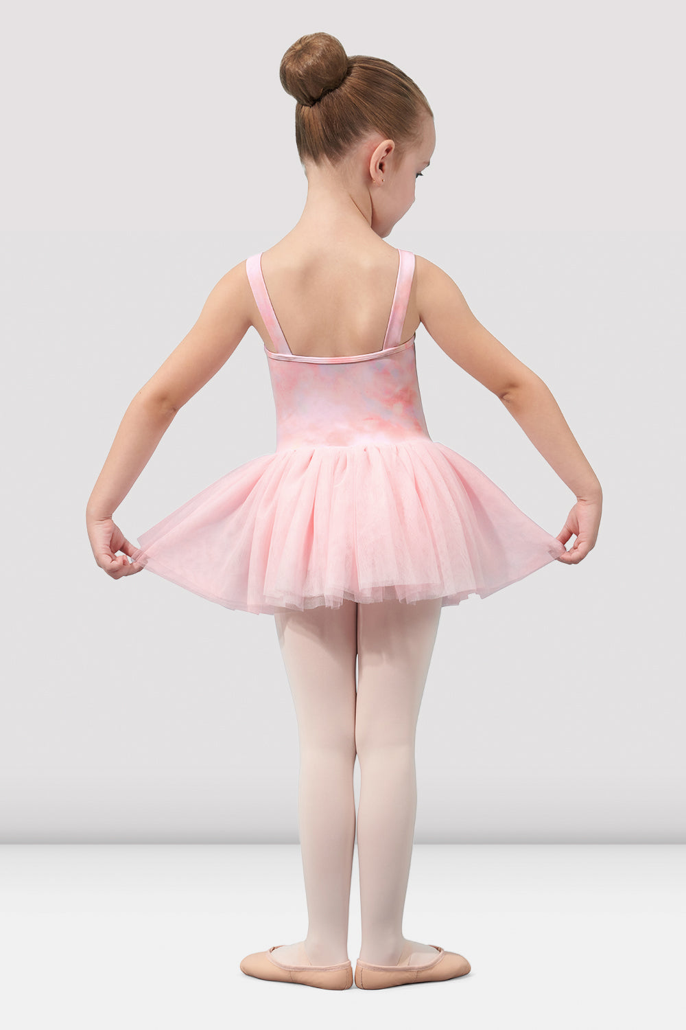 Girls Mirella Watercolor Sweetheart Tutu Dress
