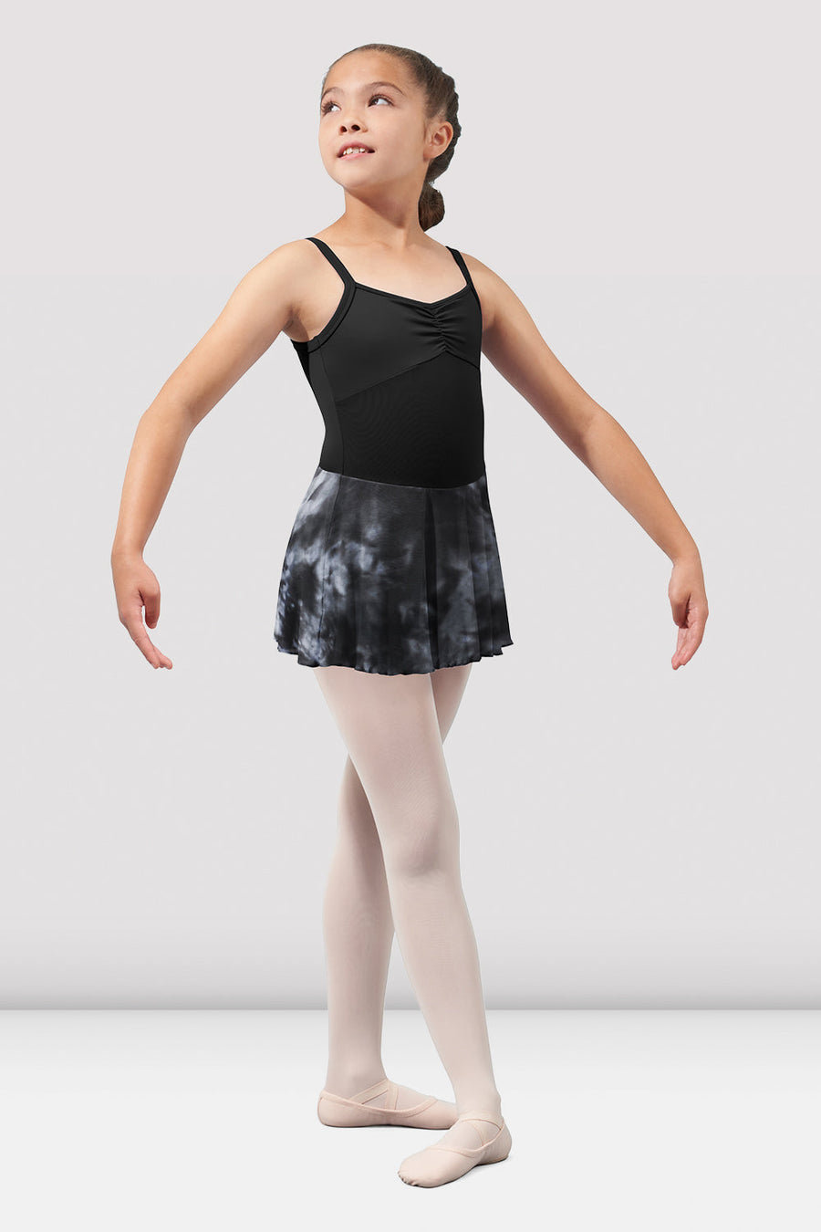 Girls Mirella Watercolor Camisole Skirted Leotard
