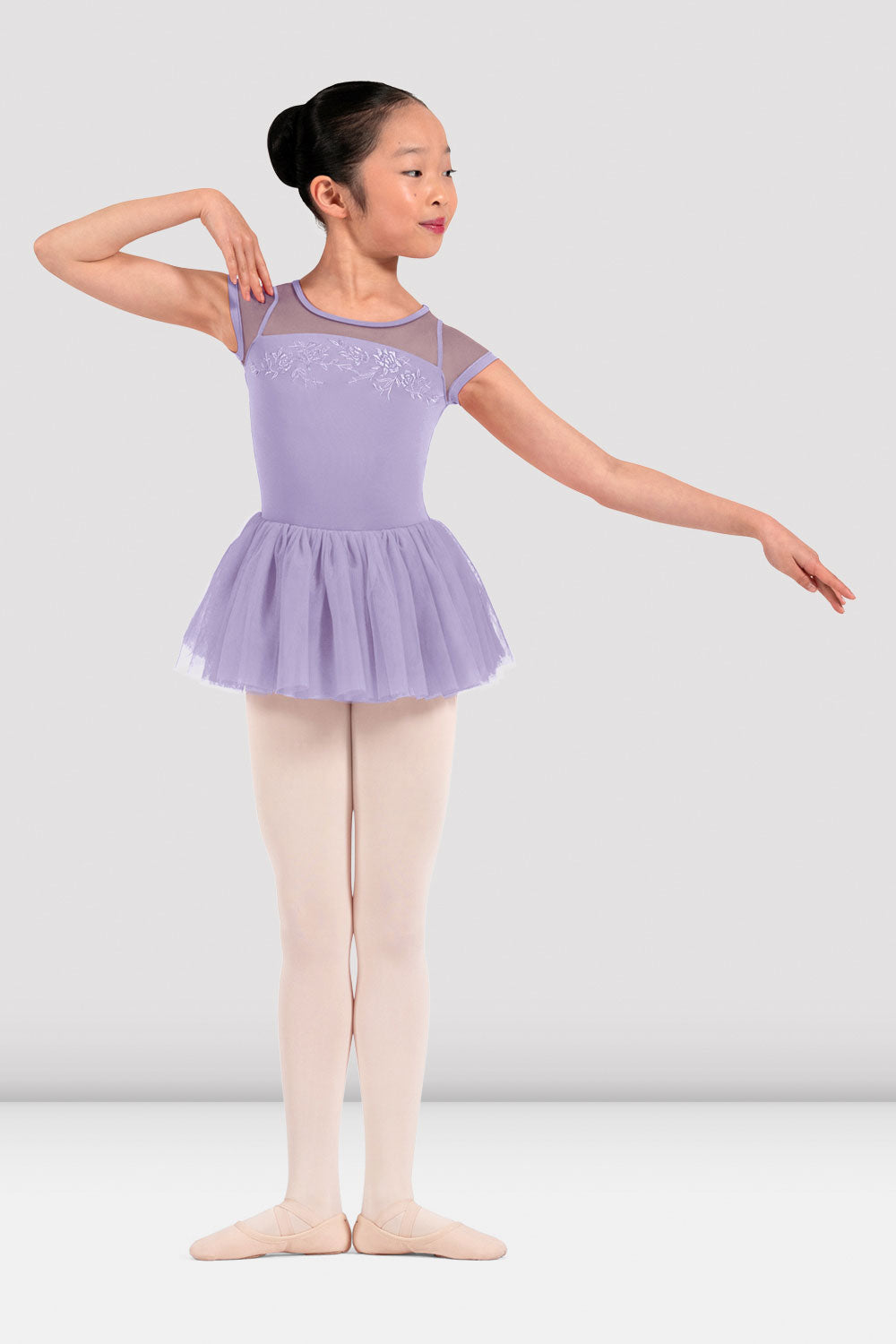 Girls Mirella Adagio Cap Sleeve Tutu Dress