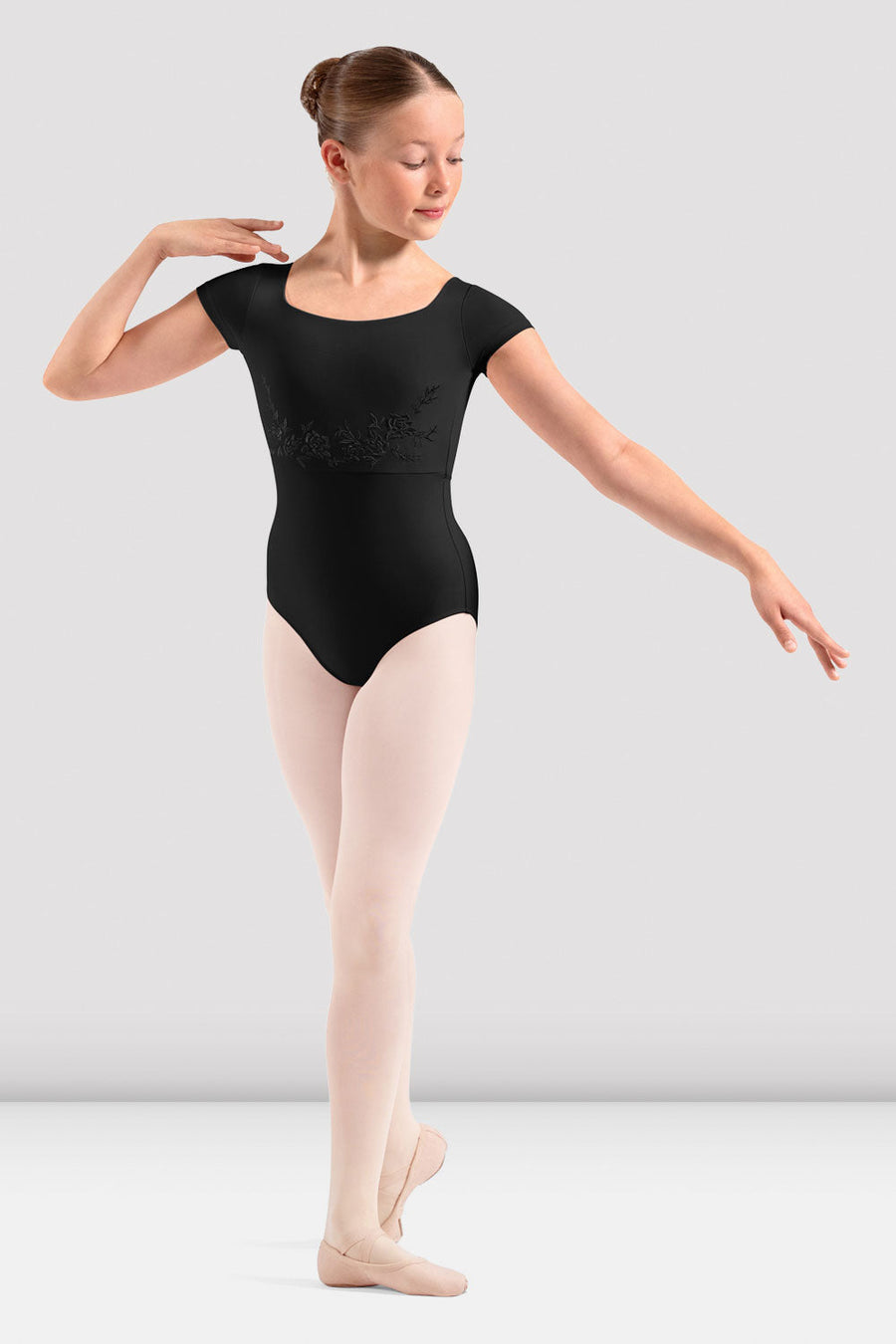 Girls Mirella Adagio Open Back Leotard