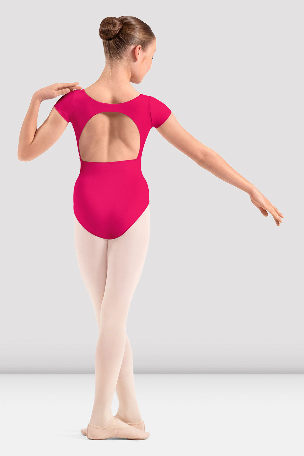 Girls Mirella Adagio Open Back Leotard