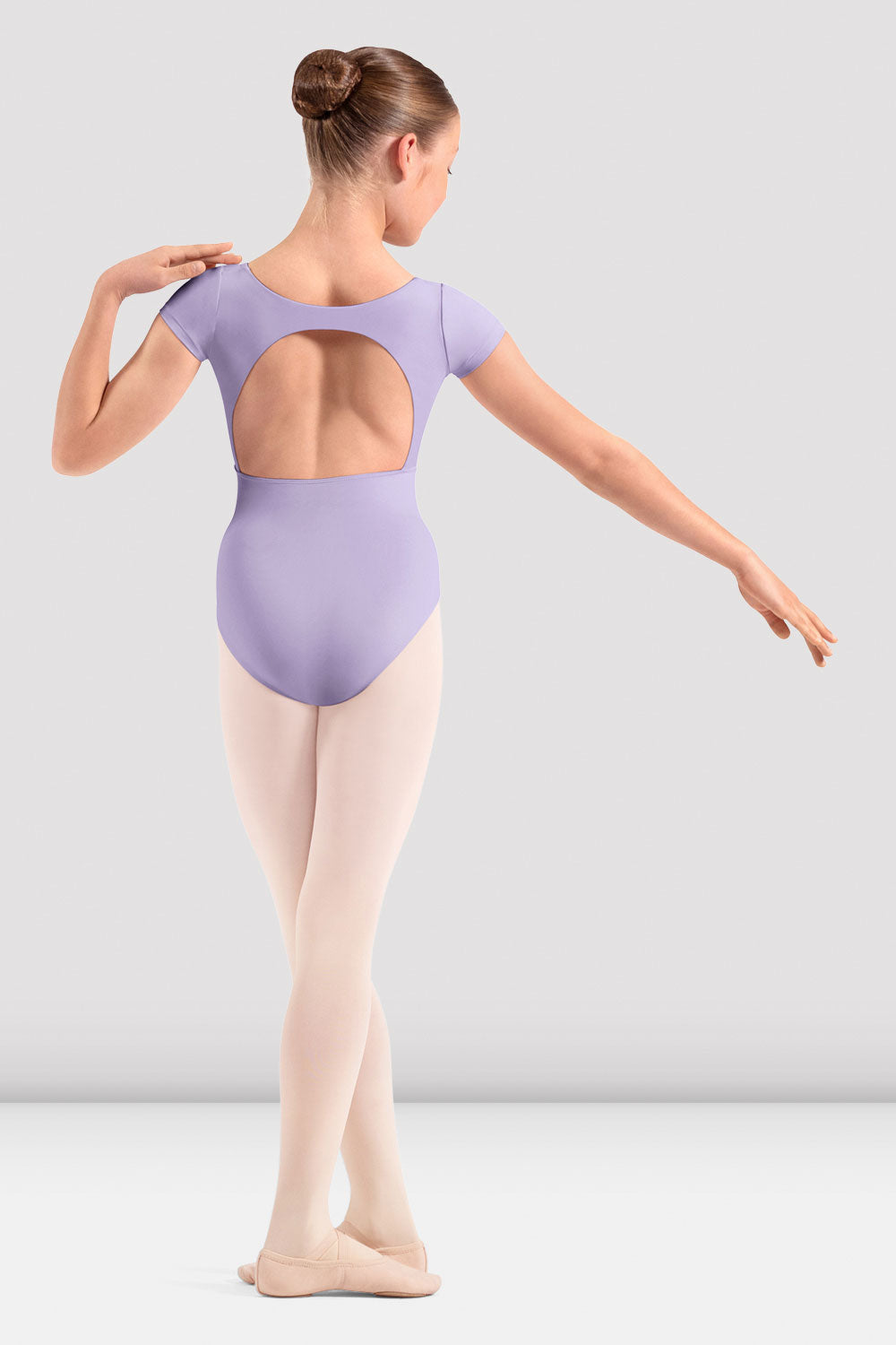 Girls Mirella Adagio Open Back Leotard
