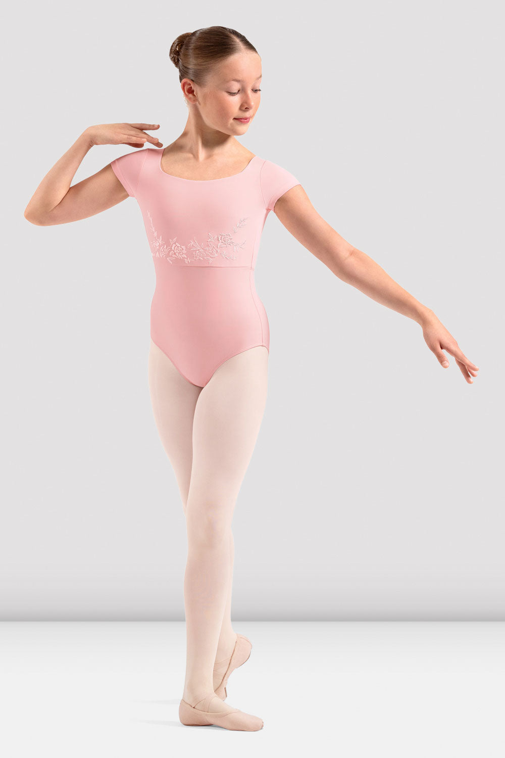 Girls Mirella Adagio Open Back Leotard