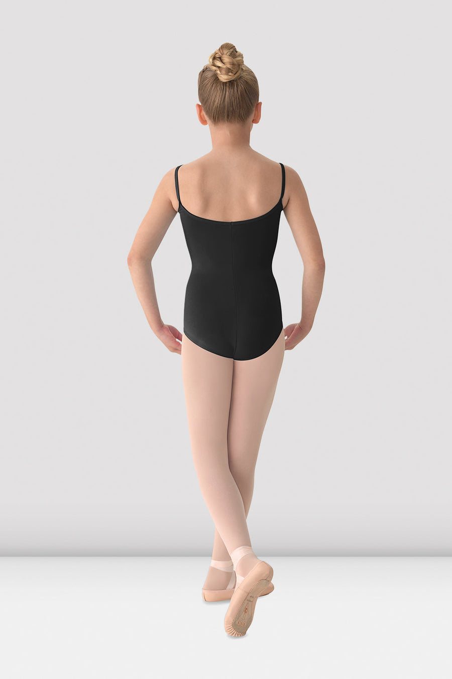Girls Mirella Princess Seam V Front Camisole Leotard