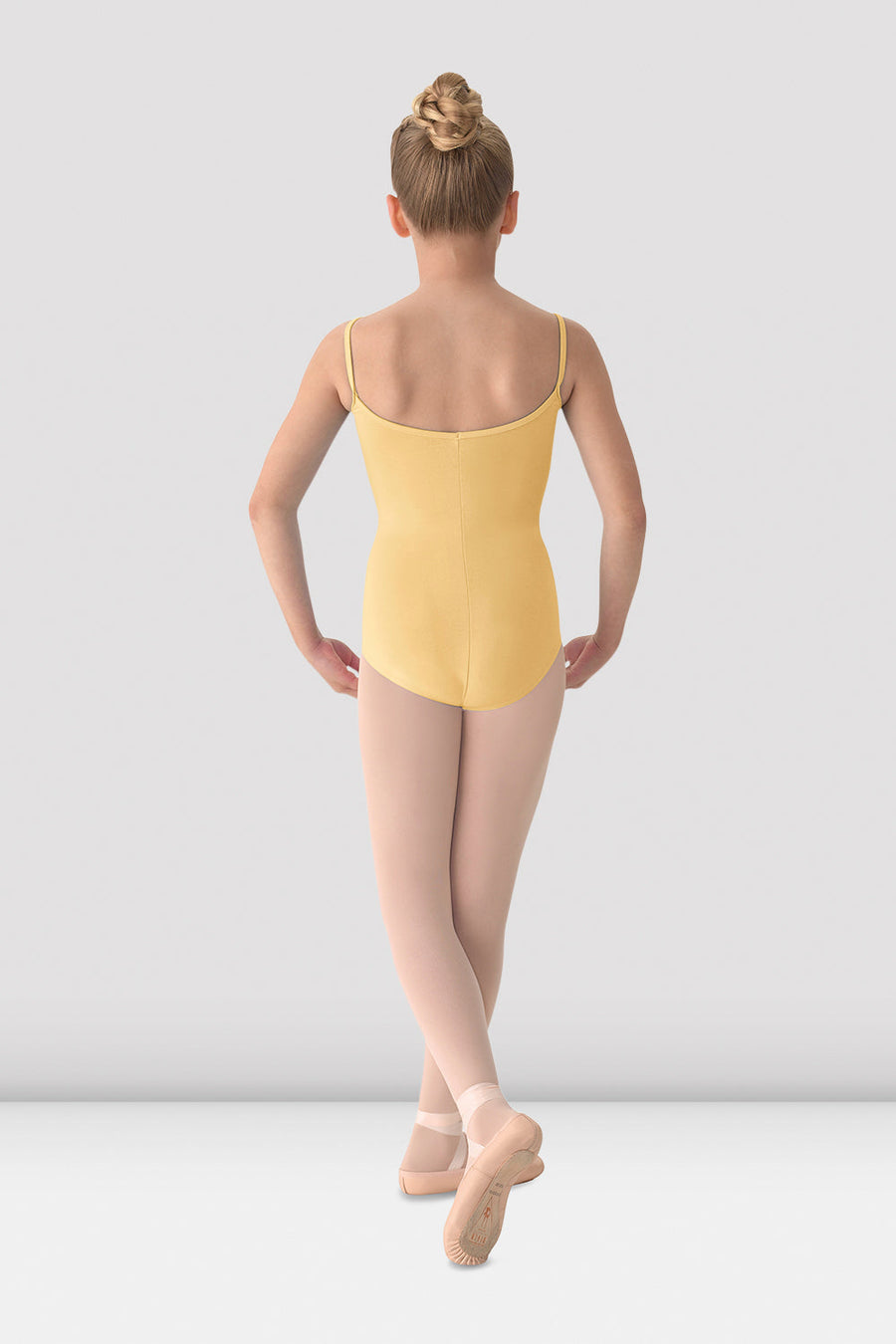 Girls Mirella Princess Seam V Front Camisole Leotard