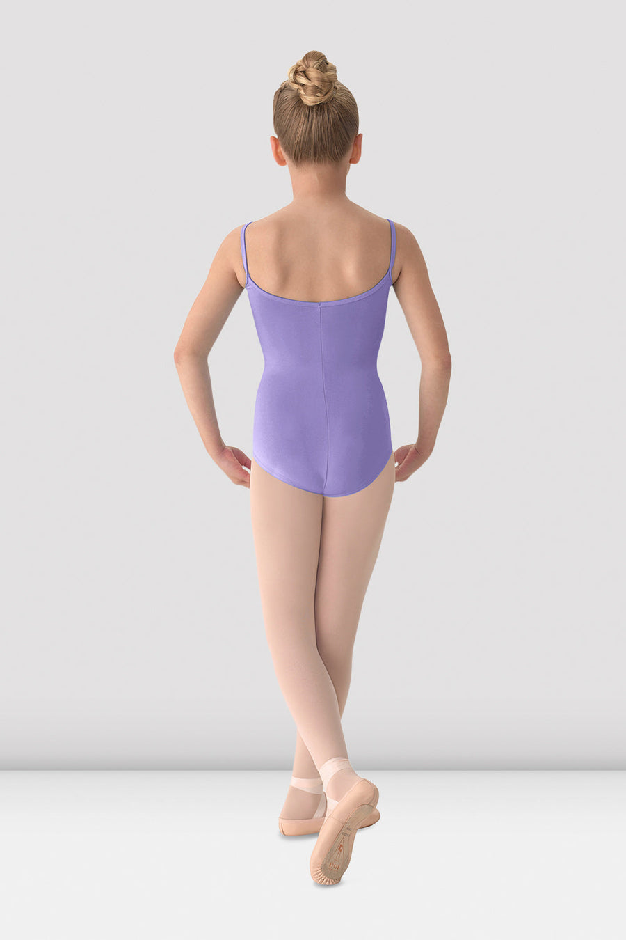Girls Mirella Princess Seam V Front Camisole Leotard