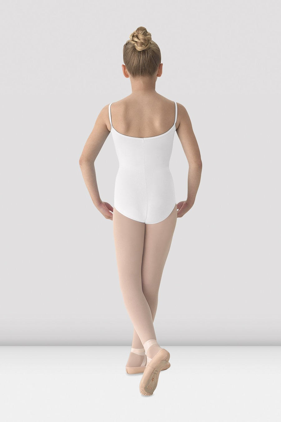 Girls Mirella Princess Seam V Front Camisole Leotard