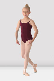Girls Mirella Princess Seam V Front Camisole Leotard