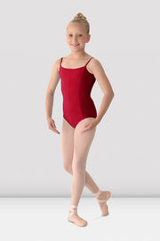 Girls Mirella Princess Seamed Camisole Leotard