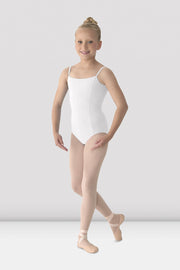 Girls Mirella Princess Seam V Front Camisole Leotard