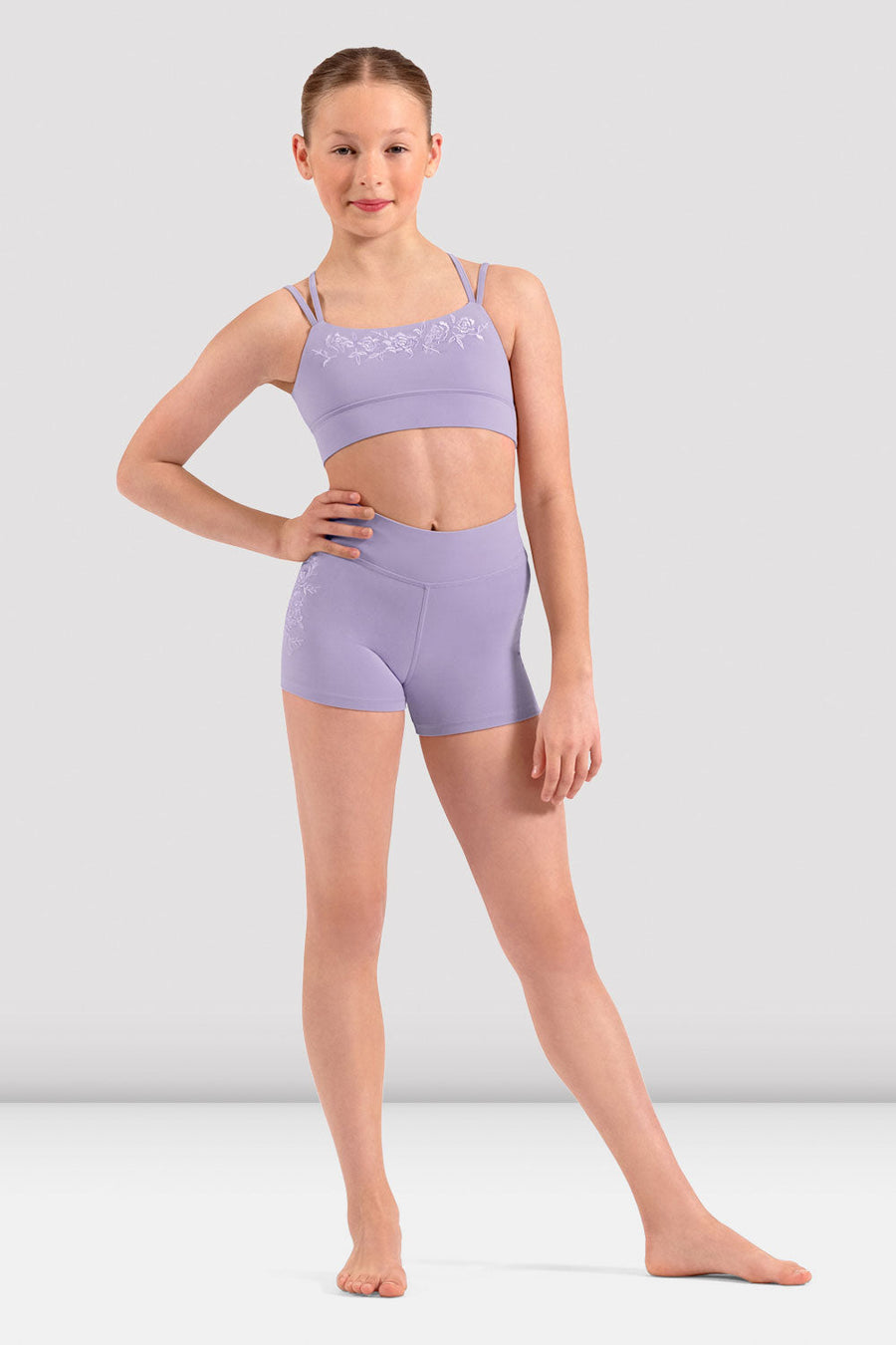Girls Mirella Adagio High Waist Shorts