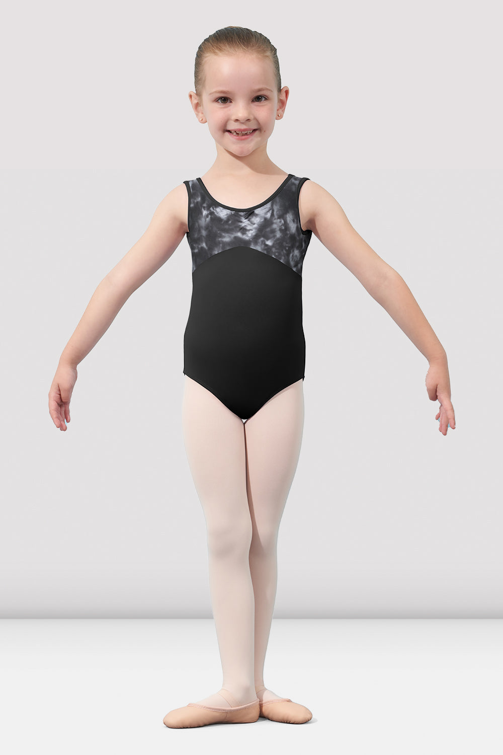 Girls Mirella Watercolor Tank Leotard