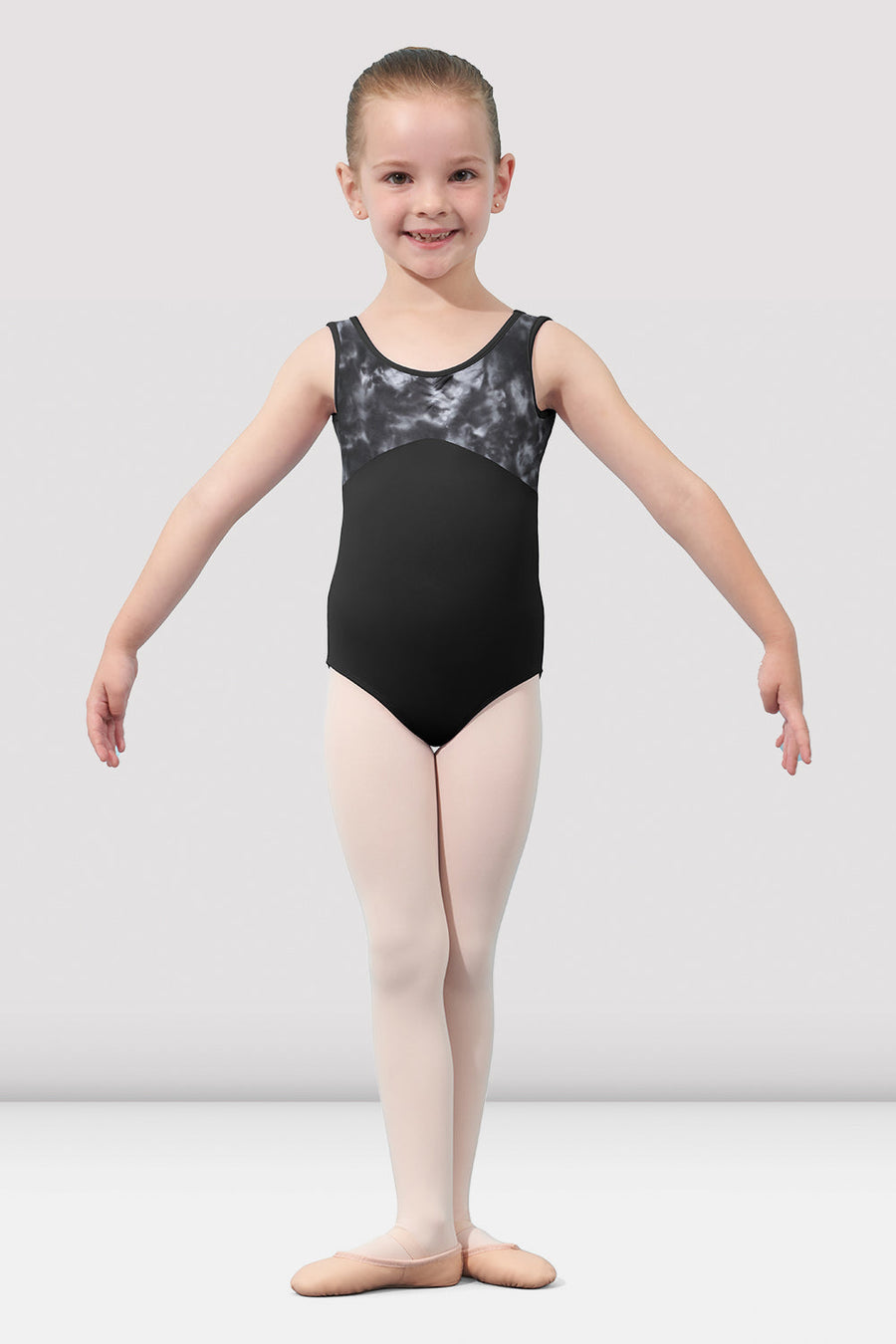 Girls Mirella Watercolor Tank Leotard