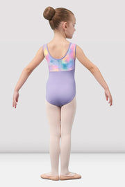 Girls Mirella Watercolor Tank Leotard