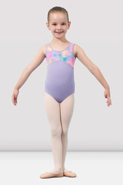 Girls Mirella Watercolor Tank Leotard