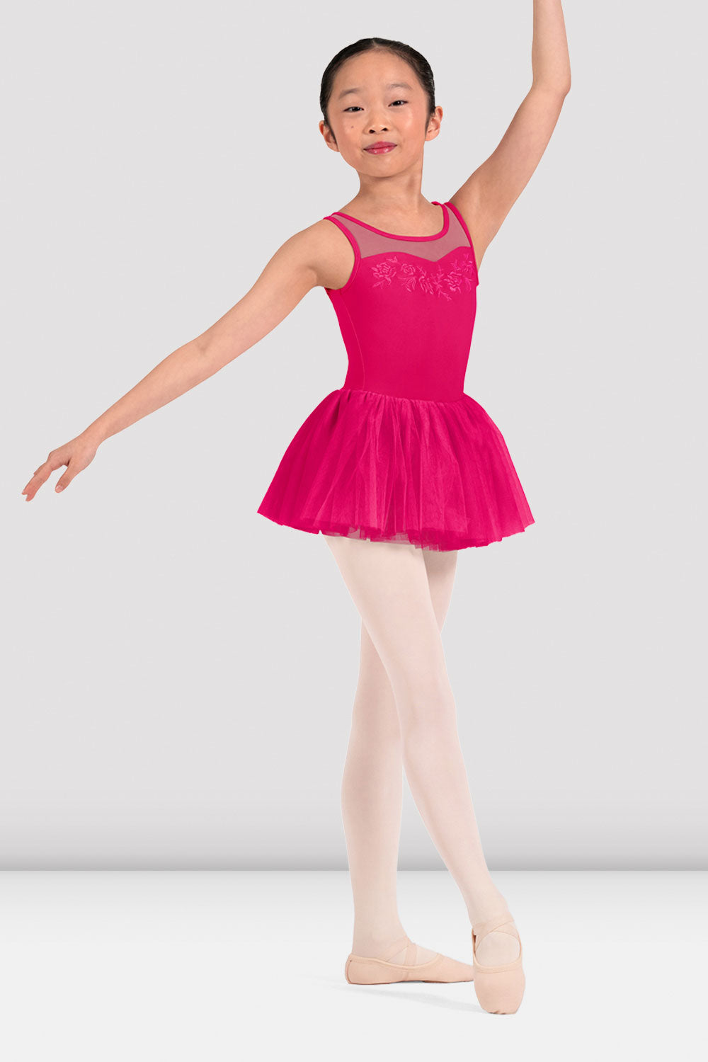 Girls Mirella Adagio Sleeveless Tutu Leotard