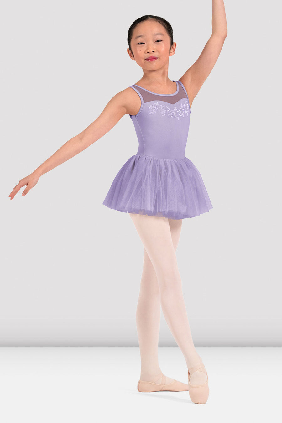 Girls Mirella Adagio Sleeveless Tutu Leotard