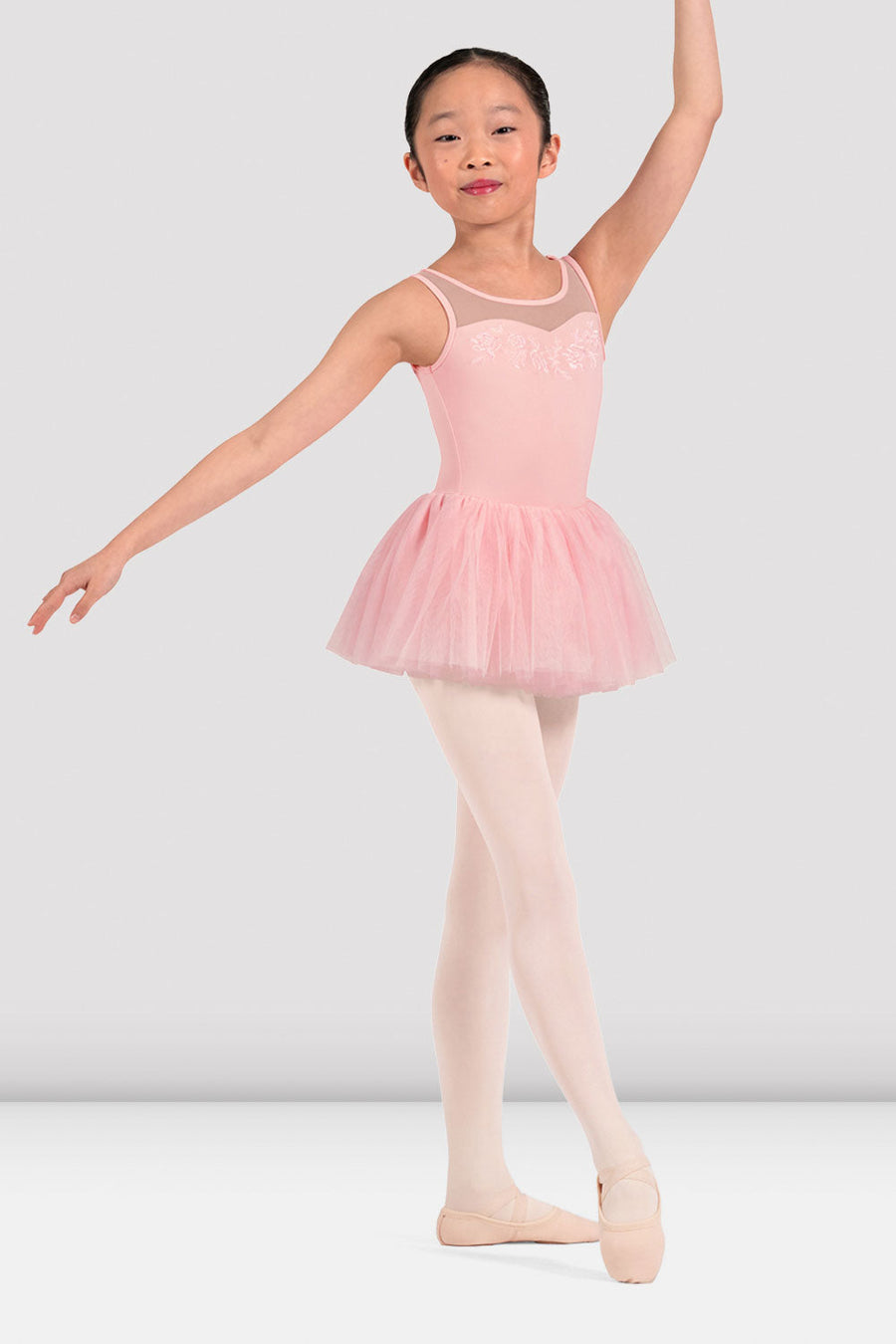 Girls Mirella Adagio Sleeveless Tutu Leotard