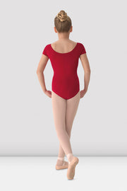 Girls Mirella Classic Short Sleeve Leotard