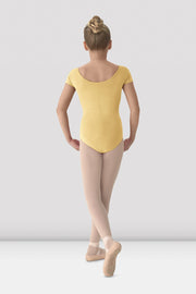 Girls Mirella Classic Short Sleeve Leotard