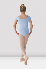 Girls Mirella Classic Short Sleeve Leotard